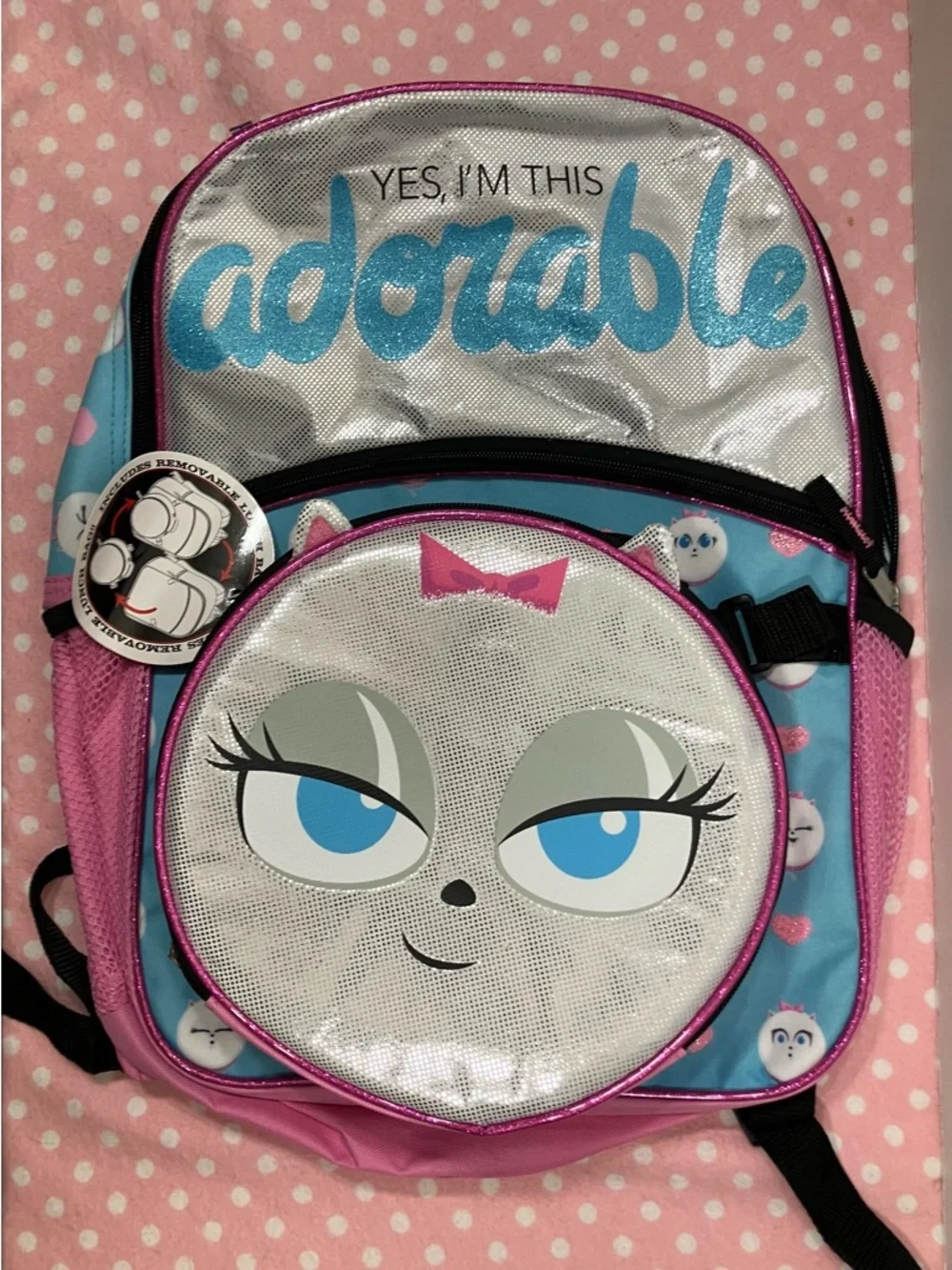 THE SECRET LIFE OF PETS 2 backpack, and lunch bag